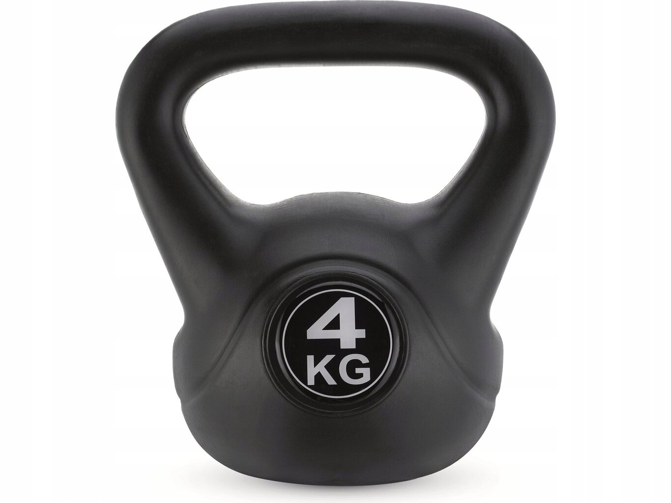 Sportkaal Gymtek G-66556, 4 kg, must hind ja info | Hantlid, kangid, raskused | kaup24.ee