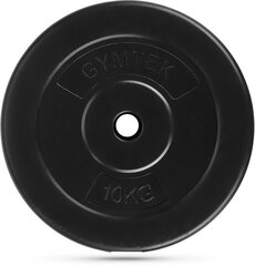 Ketta kaal Gymtek Gy-1745038266, 2x10 kg, must цена и информация | Гантели, гири, штанги | kaup24.ee