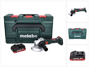 Аккумуляторная угловая шлифовальная машина Metabo W 18 LT BL 11-125 цена и информация | Шлифовальные машины | kaup24.ee