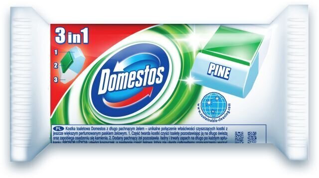 Domestos tualettruumi värskendaja asendusmänn, 40 g, 6 pakki цена и информация | Puhastusvahendid | kaup24.ee