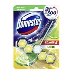 Domestos Power 5 Wc Block Lime, 55g, 9 pakendit цена и информация | Очистители | kaup24.ee