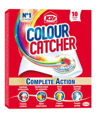 K2R Colour Catcher värvipüüdjalehed, 10tk, 6 pakendit цена и информация | Средства для стирки | kaup24.ee