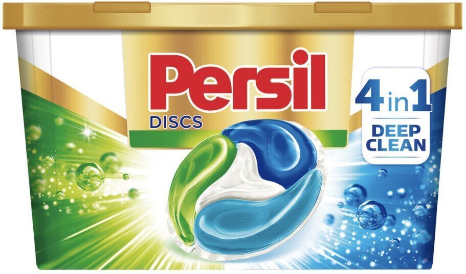 Pesukapslid Persil Wash CopSules Discs White 11 pesukorda, 4 pakendit цена и информация | Pesuvahendid | kaup24.ee