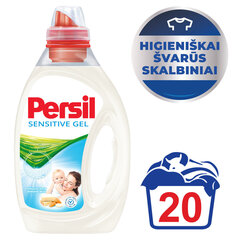 Persil Sensitive pesugeel 20 pesukorda (1L), 4 pakendit цена и информация | Средства для стирки | kaup24.ee