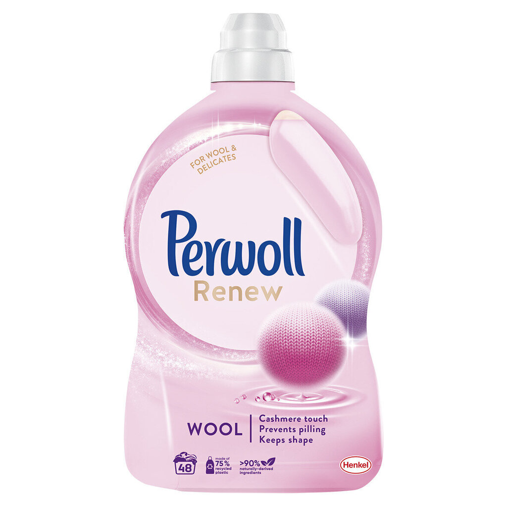 Perwoll Renew Wool vedel pesuvahend, 48 pesukorda, 3 pakendit hind ja info | Pesuvahendid | kaup24.ee