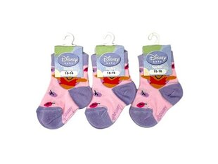 Laste sokid Disney baby, 3 paari hind ja info | Beebi sokid ja sukkpüksid | kaup24.ee