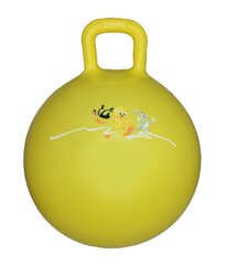 Hopping Ball Fun Ball, yellow 45cm GT69913 цена и информация | SportVida Фитнес упражнений & Реабилитации мяч 55CM диаметр с насосом Коралллого Розовый | kaup24.ee