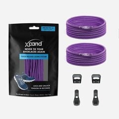 Elastsed paelad Xpand Quick-Release Purple цена и информация | Уход за одеждой и обувью | kaup24.ee