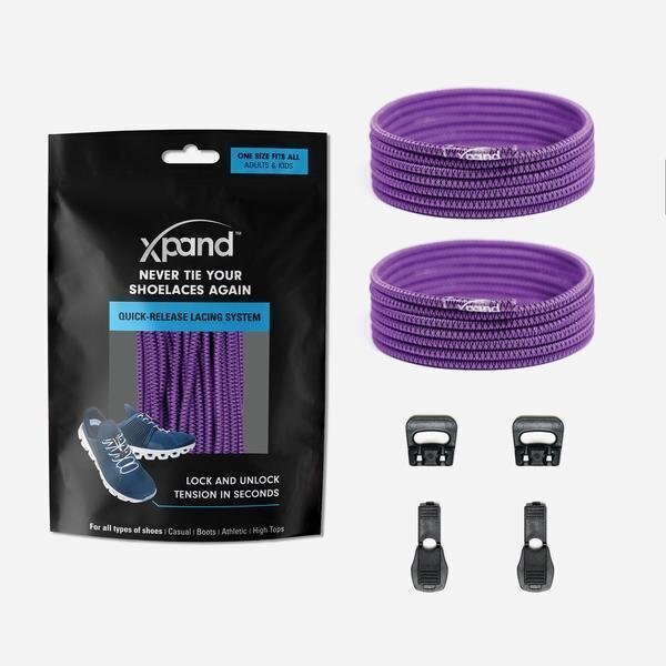 Elastsed paelad Xpand Quick-Release Purple hind ja info | Rõivaste ja jalatsite hooldus | kaup24.ee