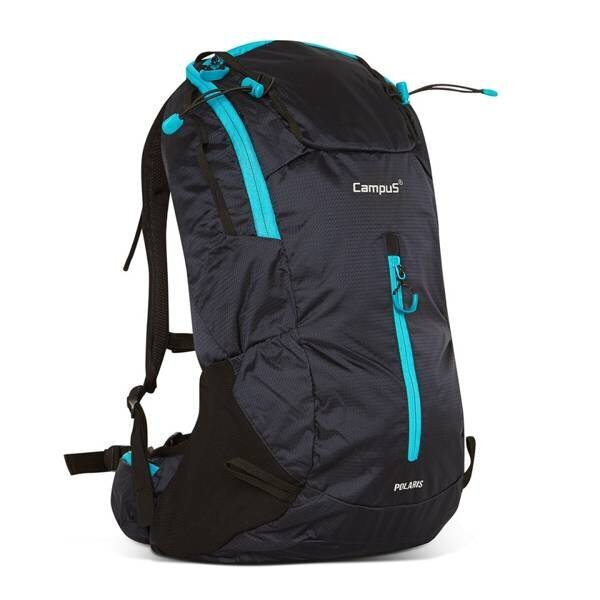 Trekking seljakott must 37 L Campus Polaris hind ja info | Spordikotid, seljakotid | kaup24.ee