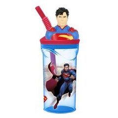 Superman 3D kõrrega kruus 360 ml hind ja info | Originaalsed tassid | kaup24.ee