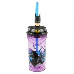 Batman 3D joogipudel kõrrega 360 ml цена и информация | Оригинальные кружки | kaup24.ee