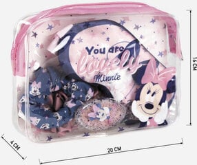 Minnie Mouse Beauty Kit Minnie Mouse Stich Accessories Multicolour (5 pcs) цена и информация | Аксессуары для волос | kaup24.ee