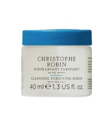 Christophe Robin puhastav peakoorija meresoolaga, 40ml цена и информация | Шампуни | kaup24.ee