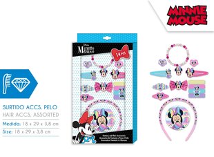 Minnie Mouse juukseaksessuaarid ja ehted, 14 tk hind ja info | Juuste aksessuaarid | kaup24.ee