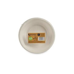 Набор посуды Компостируемый Белый 64 штук цена и информация | Праздничная одноразовая посуда | kaup24.ee