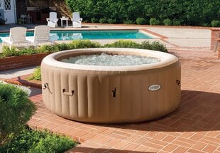 Массажный бассейн Intex PureSpa Bubble Massage Spa, 196 x 71 см, без фильтра цена и информация | Бассейны | kaup24.ee