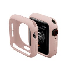Apple Watch silikoonümbris, roosa, 45mm hind ja info | Nutikellade ja nutivõrude tarvikud | kaup24.ee