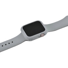 Apple Watch silikoonümbris, hall, 41mm hind ja info | Nutikellade ja nutivõrude tarvikud | kaup24.ee