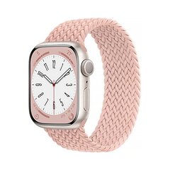 Braided solo loop, pink sand, 42/44/45/49mm, M цена и информация | Аксессуары для смарт-часов и браслетов | kaup24.ee