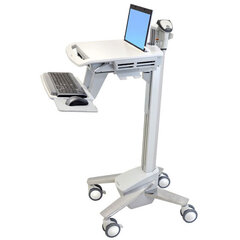 Стол для компьютера Ergotron SV40-6100-0, белый цена и информация | Компьютерные, письменные столы | kaup24.ee