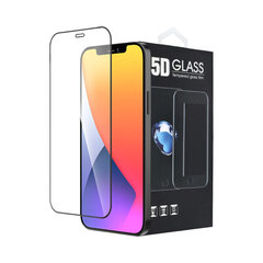 Beep, iPhone 12 Mini (5,4") täisekraani kaitseklaas (5D) hind ja info | Ekraani kaitsekiled | kaup24.ee