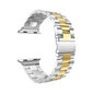 Apple Watch, roostevaba teras rihm, hõbe/kuld 38/40/41mm hind ja info | Nutikellade ja nutivõrude tarvikud | kaup24.ee
