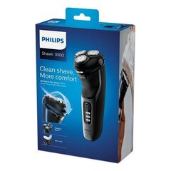 Электробритва на аккумуляторе Philips Wet&amp;Dry S3231/52 Чёрный цена и информация | Косметика и средства для бритья | kaup24.ee