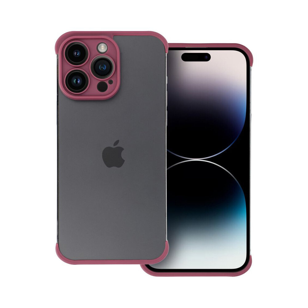Mini bumbers ümbris kaamera kaitsega, iPhone 13 Pro (6,1"), cherry цена и информация | Telefoni kaaned, ümbrised | kaup24.ee