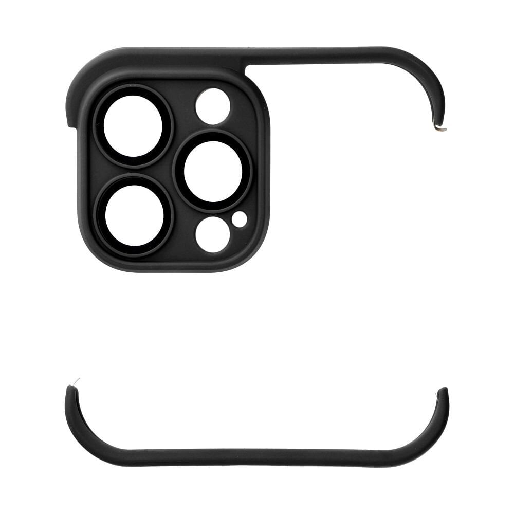 Mini bumbers ümbris kaamera kaitsega, iPhone 13 Pro (6,1"), must hind ja info | Telefoni kaaned, ümbrised | kaup24.ee
