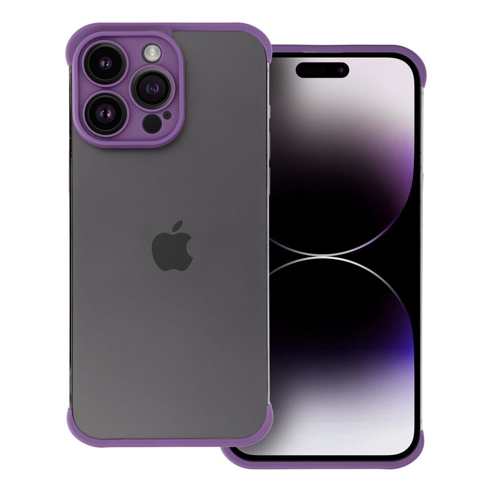 Mini bumbers ümbris kaamera kaitsega, iPhone 13 (6,1"), tumelilla hind ja info | Telefoni kaaned, ümbrised | kaup24.ee