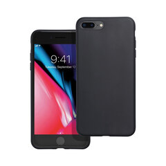 Forcell matt ümbris, iPhone 7/8 Plus (5,5”), must hind ja info | Nutikellade ja nutivõrude tarvikud | kaup24.ee