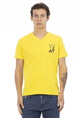 Trussardi Action. Мужская футболка. Цвет жёлтый.100% хлопок цена и информация | Мужские футболки | kaup24.ee