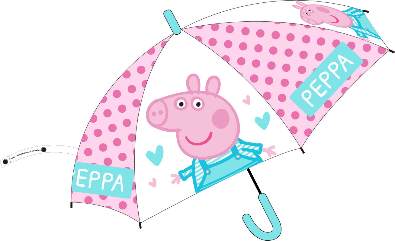 Laste vihmavari Peppa Pig PP 52 50 915 hind ja info | Laste aksessuaarid | kaup24.ee