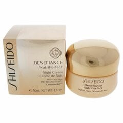 Kortsudevastane öökreem Shiseido Benefiance Nutriperfect (50 ml) hind ja info | Näokreemid | kaup24.ee