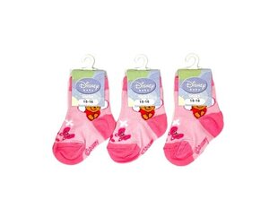 Laste sokid Disney baby, 3 paari hind ja info | Beebi sokid ja sukkpüksid | kaup24.ee