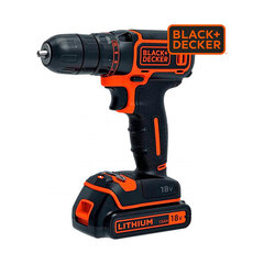 Kruvikeeraja Black &amp; Decker BDCDC18 18 V цена и информация | Шуруповерты, дрели | kaup24.ee