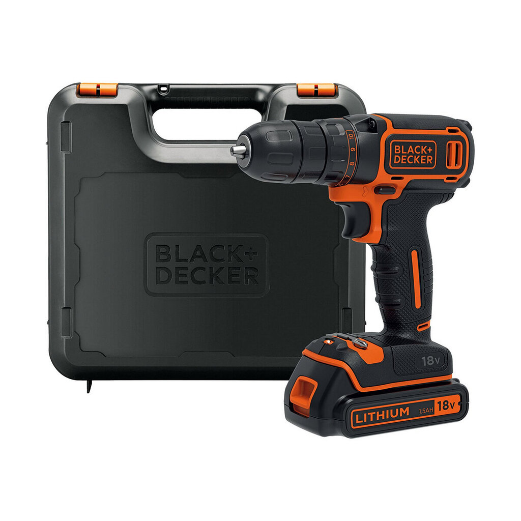 Kruvikeeraja Black &amp; Decker BDCDC18 18 V цена и информация | Akutrellid, kruvikeerajad | kaup24.ee