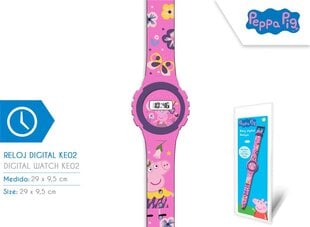 Põrsas Peppa digitaalne kell hind ja info | Peppa Pig Jalanõud, riided ja aksessuaarid | kaup24.ee