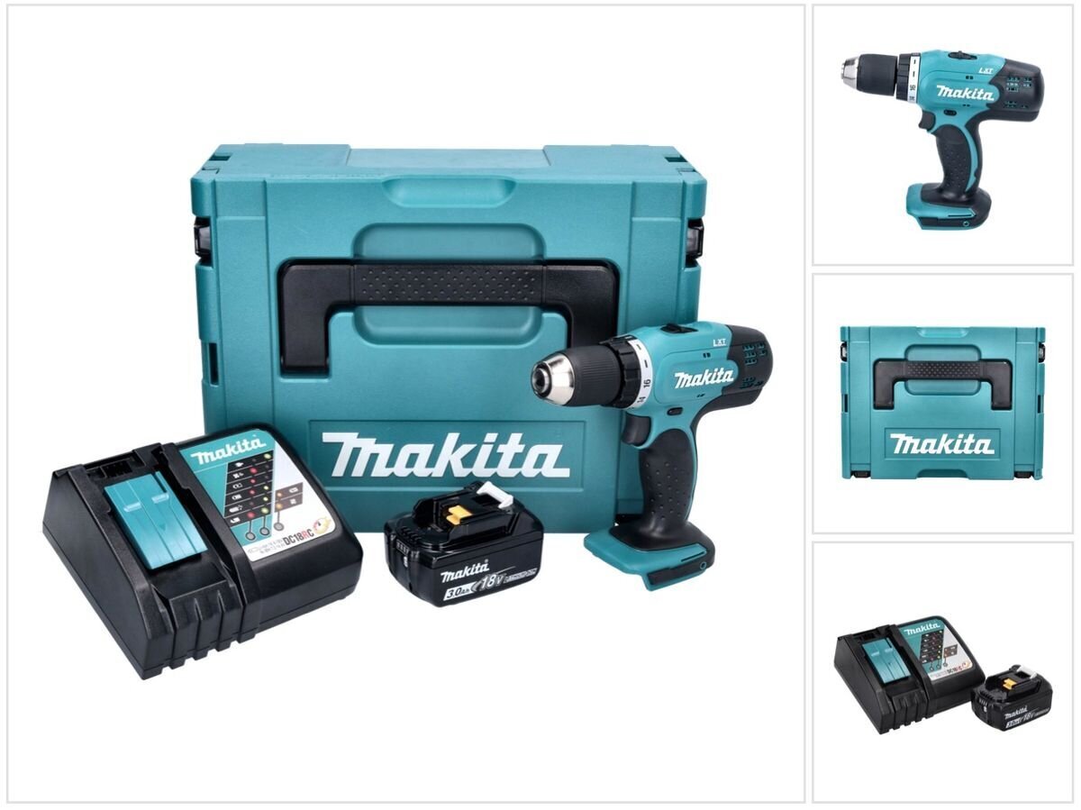 Akutrell Makita DDF 453 RF1J hind ja info | Akutrellid, kruvikeerajad | kaup24.ee