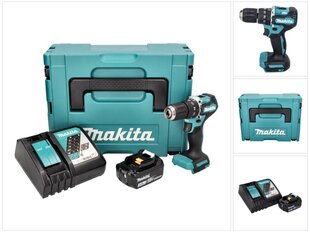 Аккумуляторная ударная дрель Makita DHP 487 RF1J цена и информация | Шуруповерты, дрели | kaup24.ee