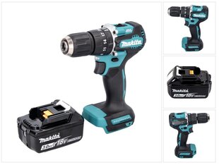 Аккумуляторная ударная дрель Makita DHP 487 F1 цена и информация | Шуруповерты, дрели | kaup24.ee