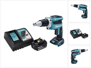 Аккумуляторный шуруповерт Makita DFS 452 RF1 цена и информация | Шуруповерты, дрели | kaup24.ee