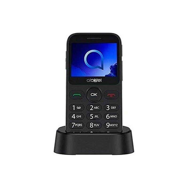 Alcatel 2019G 2,4" 970 mAh FM Black hind ja info | Telefonid | kaup24.ee