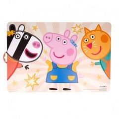 Lauamatt Peppa Pig hind ja info | Laudlinad, lauamatid, servjetid | kaup24.ee