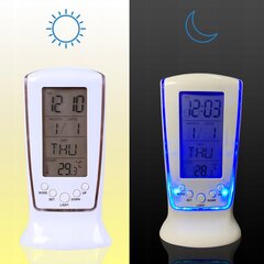 Elektrooniline kell termomeetriga hind ja info | Raadiod ja äratuskellad | kaup24.ee