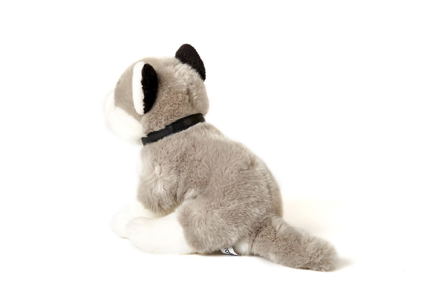 Pehme mänguasi koer Husky hall, 24 cm (kõrgus) hind ja info | Pehmed mänguasjad | kaup24.ee