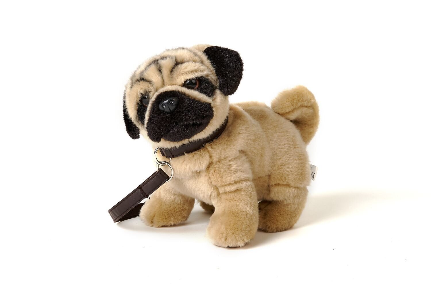 Pehme mänguasi koer mops, 23 cm hind ja info | Pehmed mänguasjad | kaup24.ee