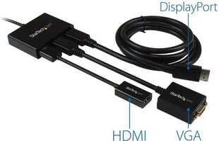 Адаптер Startech MSTDP123DP           DisplayPort x 3 цена и информация | Коммутаторы (Switch) | kaup24.ee