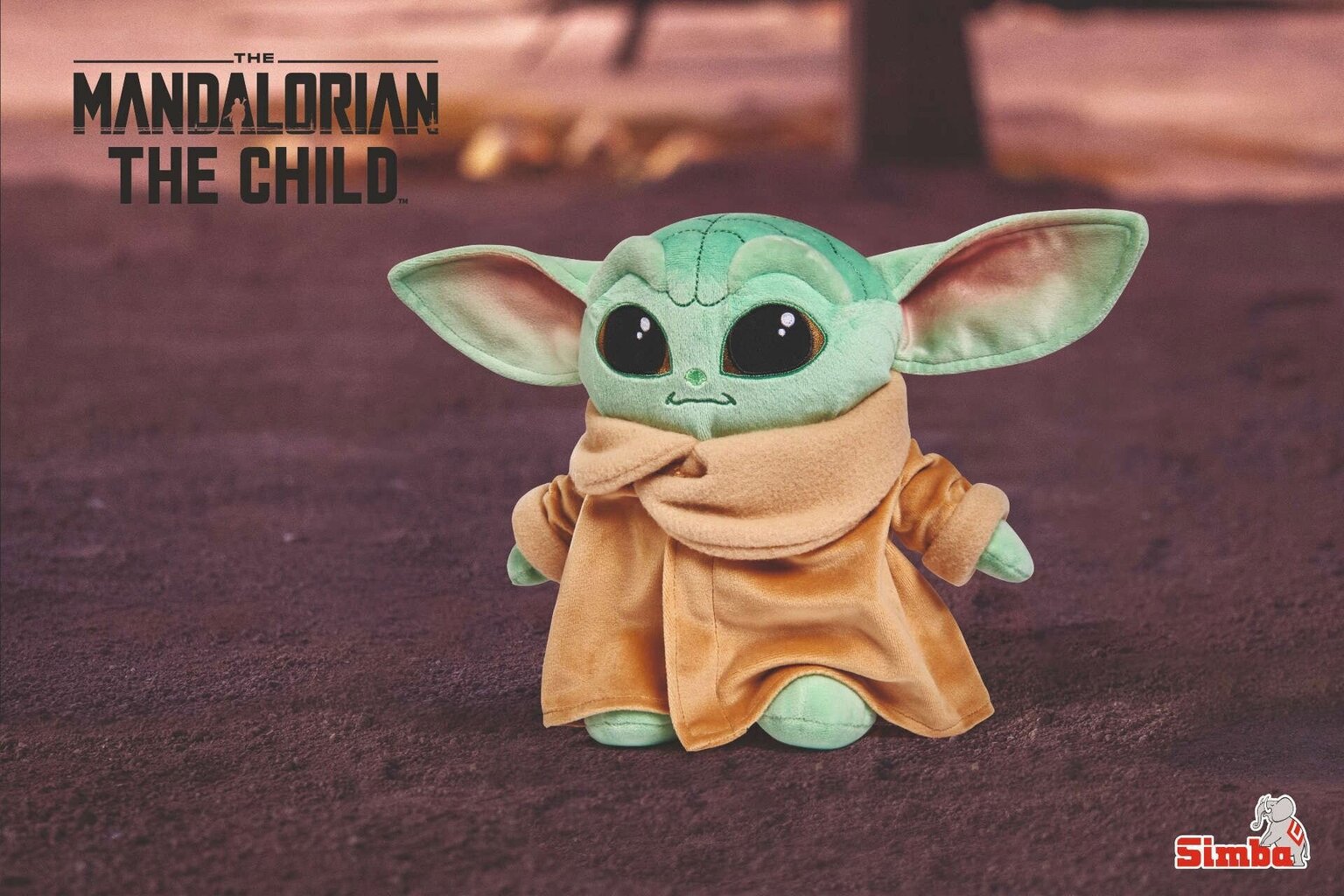 Pehme mänguasi Baby Yoda Star Wars, 25cm hind ja info | Pehmed mänguasjad | kaup24.ee